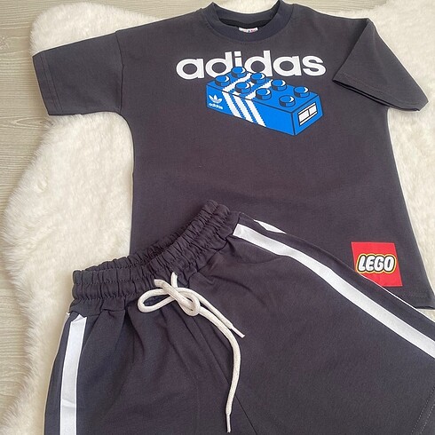 Adidas Erkek çocuk şort takım