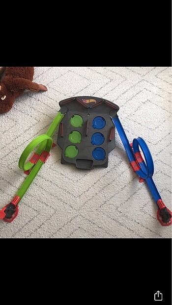  Hot wheels ikili yarış parkuru