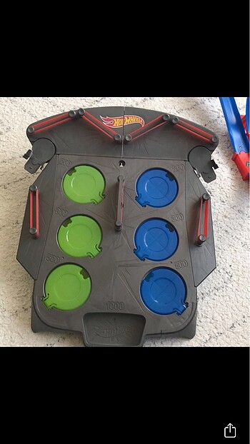  Beden Hot wheels ikili yarış parkuru
