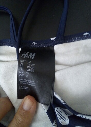 5 Yaş Beden H&m mayo