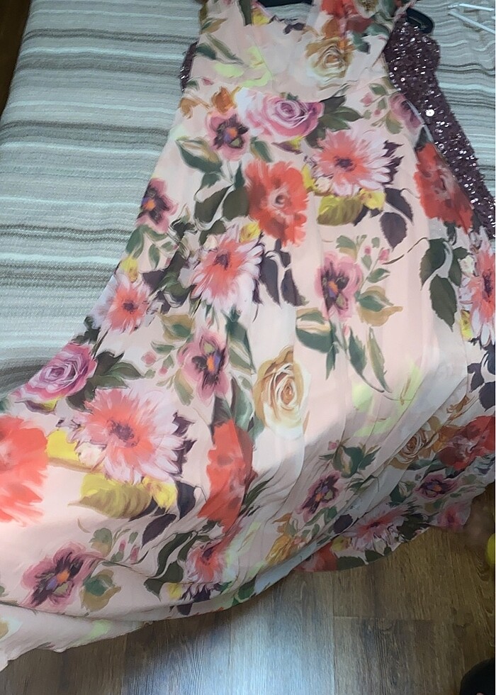 Şifon elbise - Görsel 2