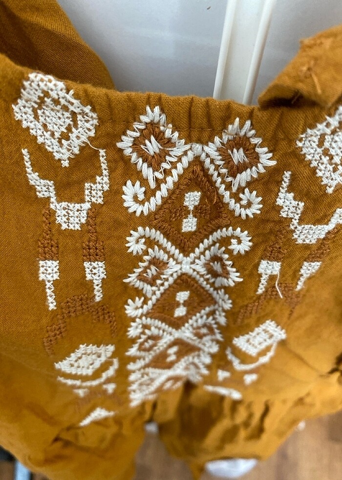 Nakışlı tulum - Görsel 4