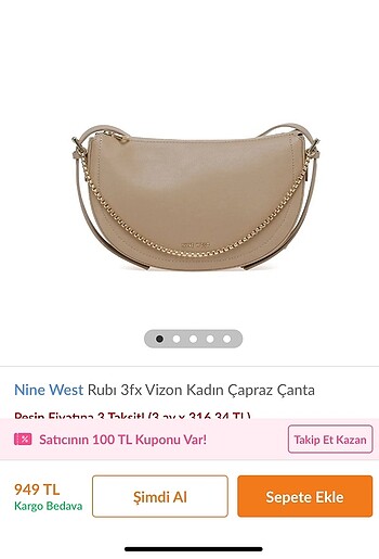 Nine west çanta