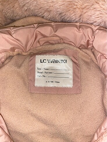 LC Waikiki 4-5 yaş mont