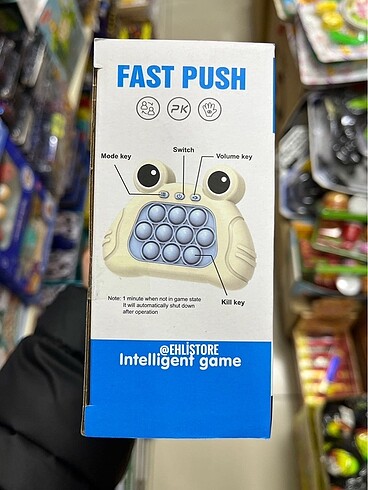 Diğer Fast Push Sesli Işıklı Popit