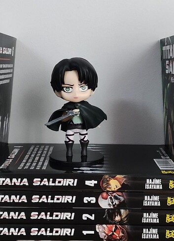 Levi Attack on Titan (AOT) anime figür 