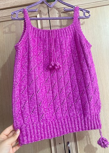 Örgü Kadın Süveter - Görsel 3