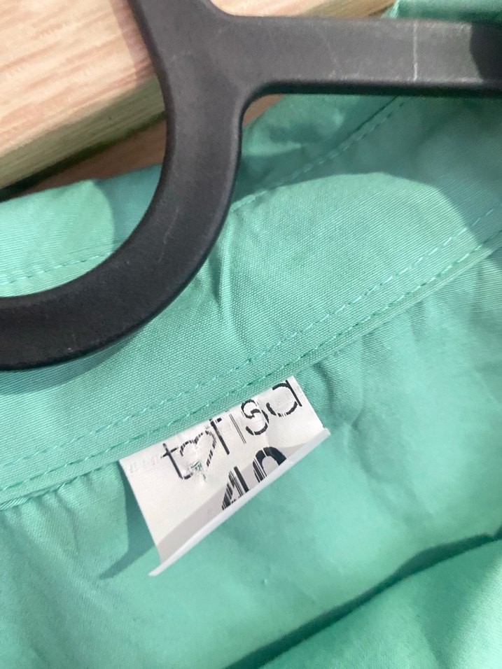 Turkuaz kolları bağlamalı Kadın takım - Görsel 3