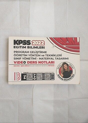  Eğitim Bilimleri Program Geliştirme video ders notu
