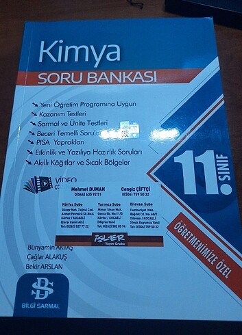 Bilgi sarmal 11. Sınıf soru bankası 