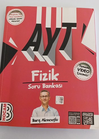 AYT Fizik Soru Bankası Barış Akıncıoğlu