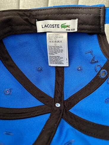Beden Lacoste şapka