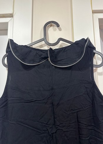 Fırfırlı Siyah Midi Gotik Abiye Elbise - Görsel 4