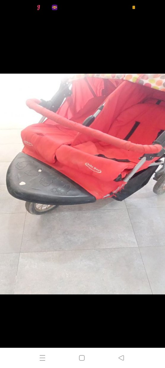 bayb Max ikiz bebek arabası - Görsel 3