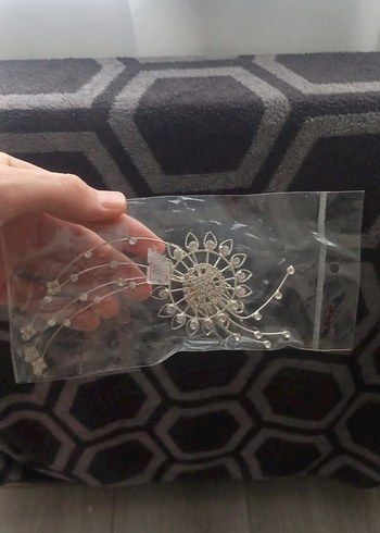 Bershka metal taşlı Saç ve türban Aksesuarı