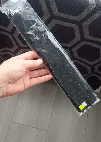 metal taşlı  Saç ve türban Aksesuarı - Görsel 5