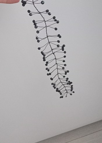 metal taşlı  Saç ve türban Aksesuarı - Görsel 7