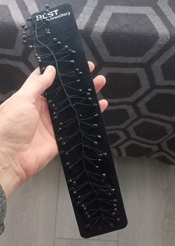 metal taşlı  Saç ve türban Aksesuarı - Görsel 6