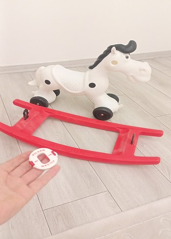 Pilsan Sevimli Sallanan At Beyaz - Görsel 3