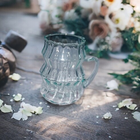 Pinterest borosilikat kulplu bardak