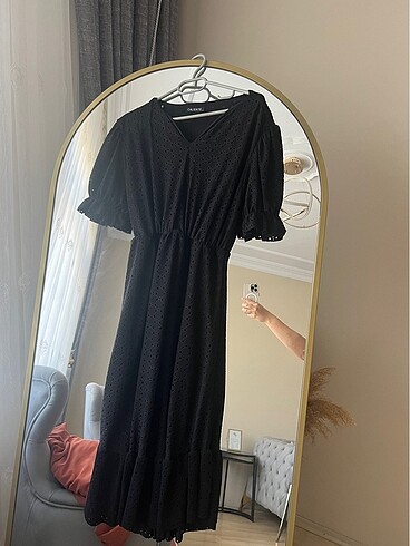 Siyah elbise - Görsel 3