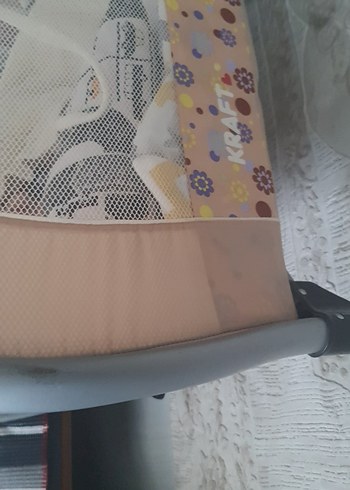 Pastel Kahverengi Oyun Parkı Yatak - Görsel 3