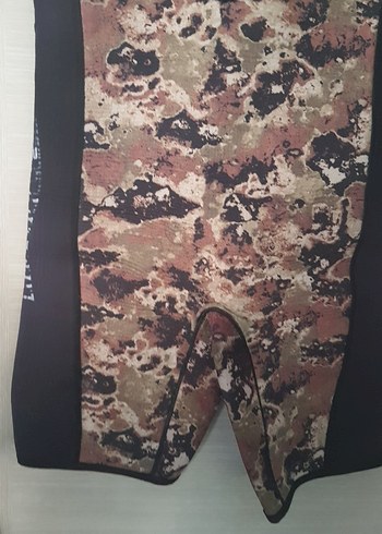 American Apparel Erkek Kamuflaj Kısa Kollu Fitted Mayo