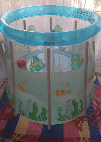 Renkli Mavi Çocuk Havuzu - Görsel 6