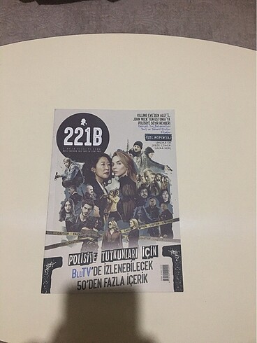 221B Polisiye dergisi