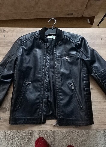 H&M Erkek çocuk deri ceket 9-10 yaş