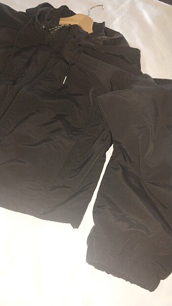 KADIN KAPÜŞONLU SPOR CEKET - Görsel 5