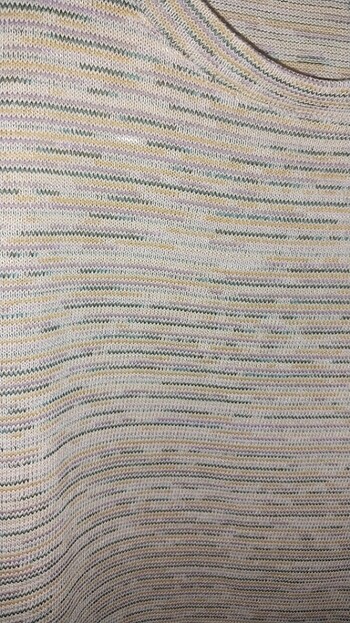 Kadın lila bisiklet yakal tişört  - Görsel 8