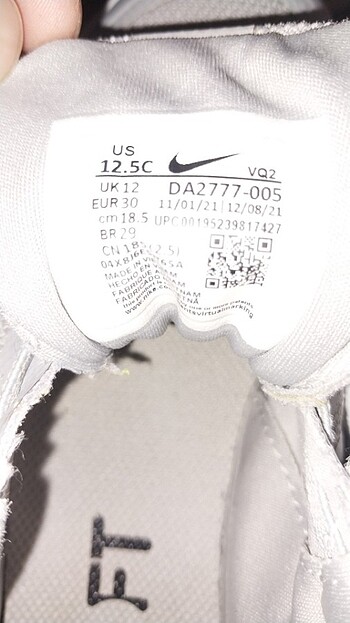 ERKEK ÇOCUK SPOR AYAKKABI ORJİNAL NIKE  - Görsel 3