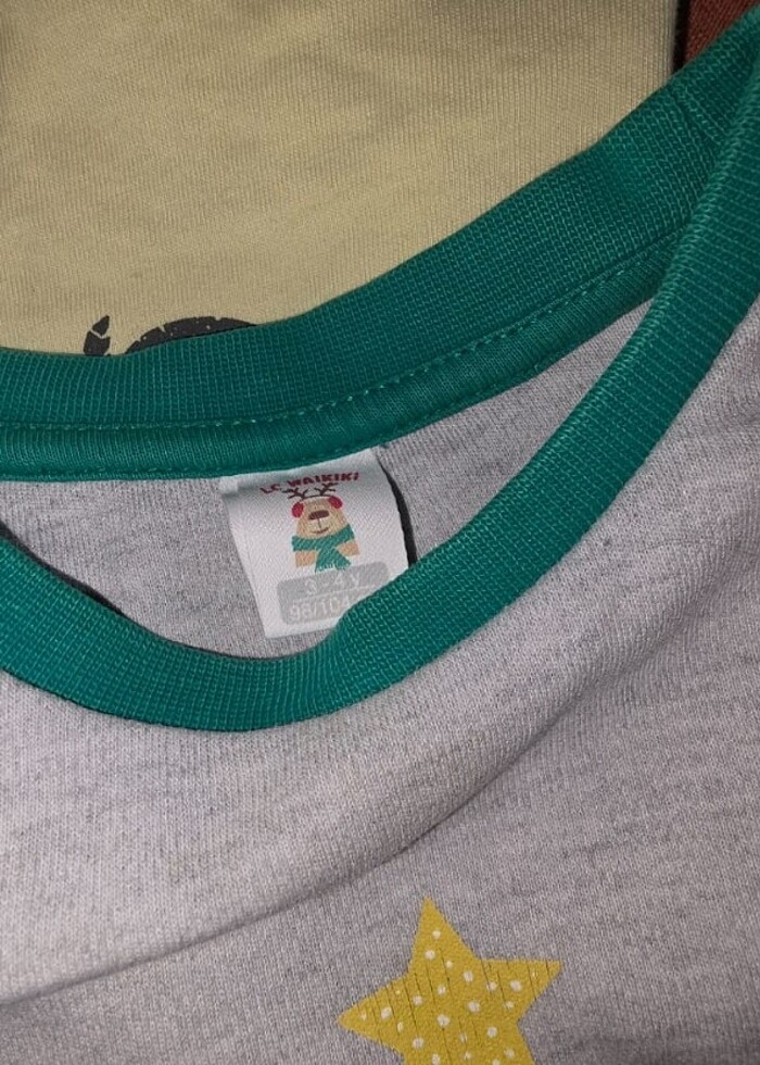 EKEK ÇOCUK sweatshirt  kısakol tişört  karışık yaş için  - Görsel 3