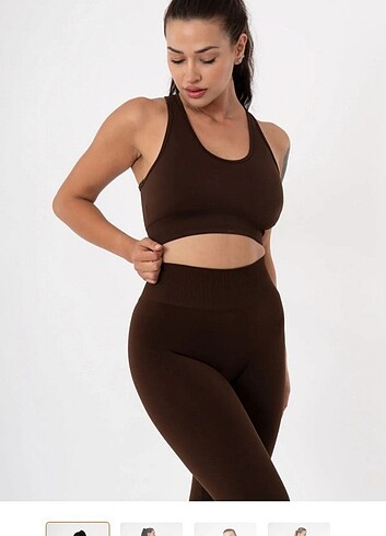 EAGLEGYM Softline Kahve Racerback Bra 