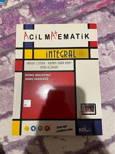 Acil Matematik İntegral Konu Anlatımlı Soru Fasikülü