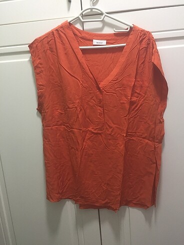 Turuncu gömlek - Görsel 5
