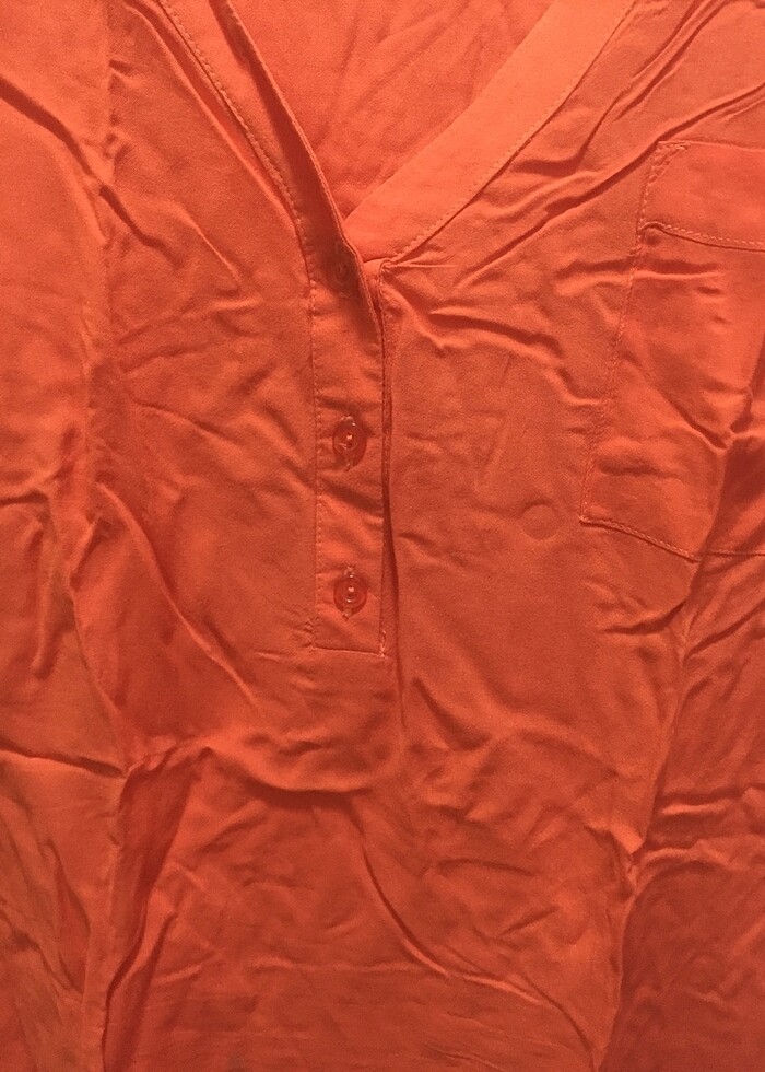 Turuncu gömlek - Görsel 3