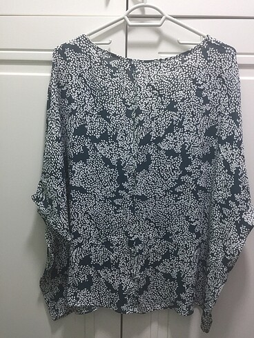 V yaka bluz - Görsel 6