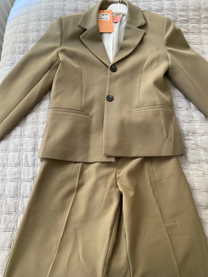 Blazer Kadın Ceket Pantolon Takım - Görsel 2