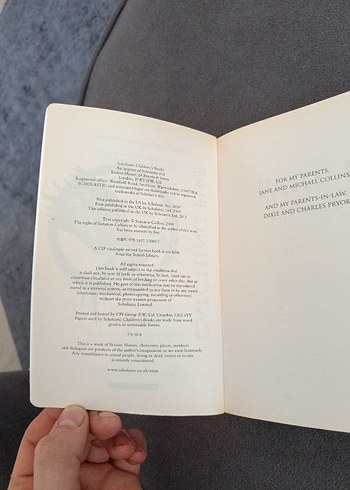 Suzanne Collins - Catching Fire özel baskı - Görsel 3