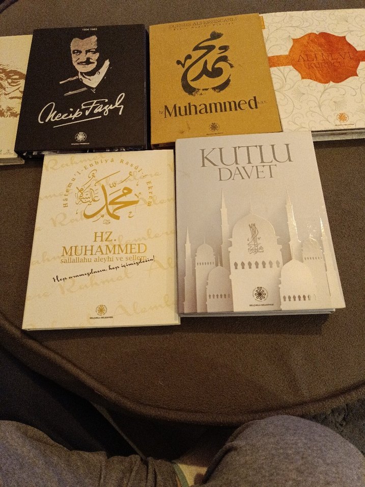 Muhammed ve Kutlu Davet Kitap Seti necip Fazıl - Görsel 4