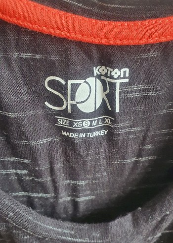 Siyah Baskılı Kolsuz Spor Üstü - Görsel 5