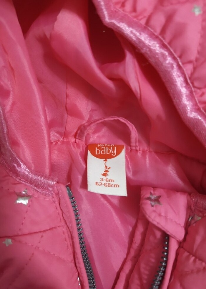 Kız bebek mont - Görsel 3