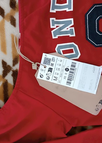 s Beden Kadın Kırmızı Fermuarlı Sweatshirt