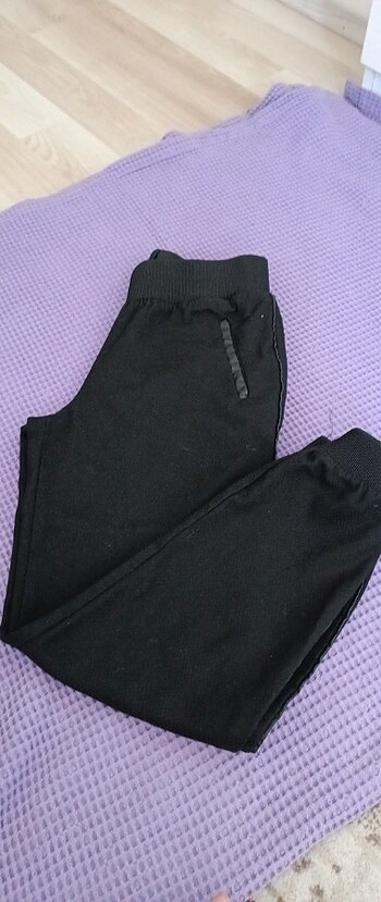 Siyah jogger pantolon