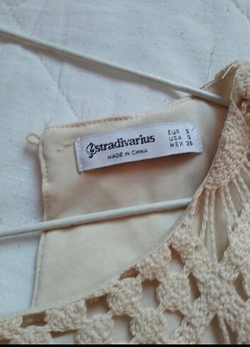 Stradivarius Dantelli elbise