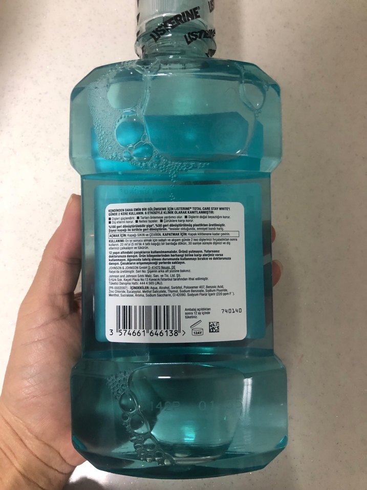 LİSTERİN AĞIZ BAKIM SUYU 500 ML - Görsel 2