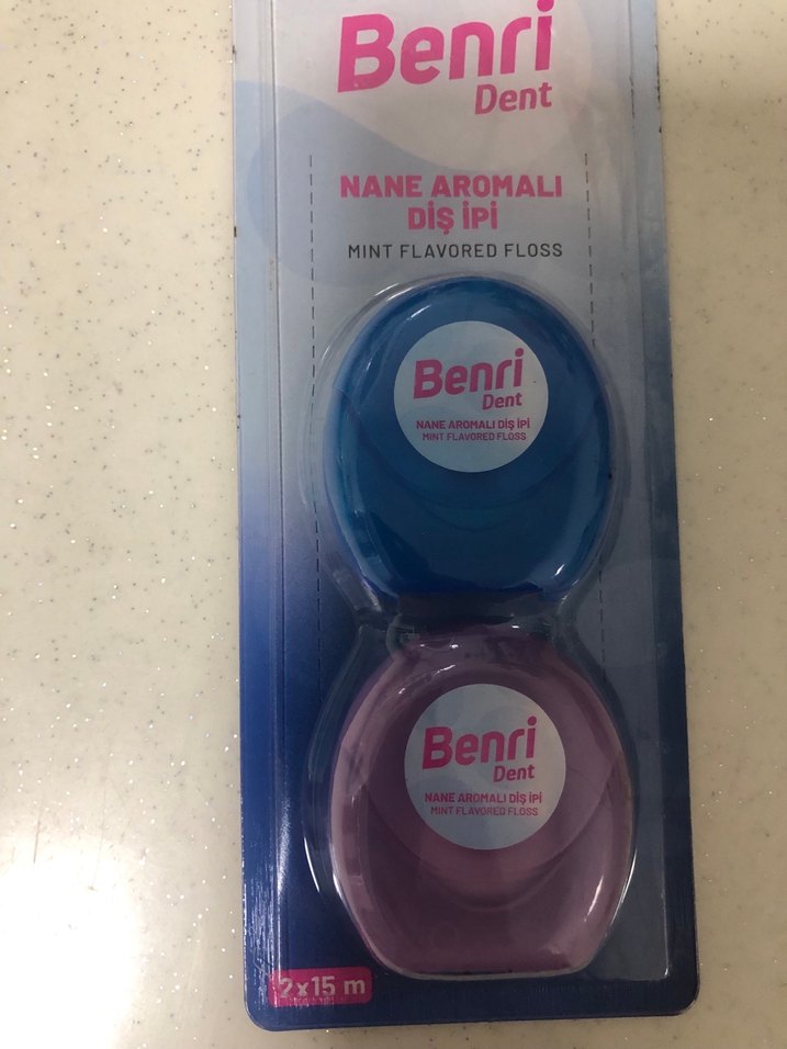 Benri Dent Nane Aromalı Diş İpi 2x15m - Görsel 3