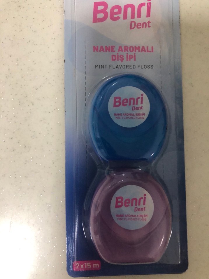 Benri Dent Nane Aromalı Diş İpi 2x15m - Görsel 2